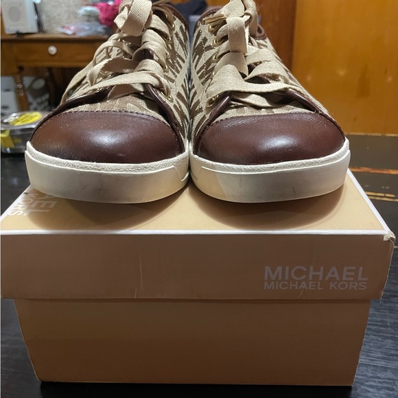 Michael Kors Brown and Tan Sneakers - Picture 7 of 8